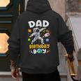 Dad Of The Birthday Boy Astronaut Outer Space Birthday Men's Hoodie Back Print Dad Of The Birthday Boy Astronaut Outer Space Birthday Men's Hoodie Back Print