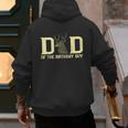 Dad Of The Birthday Boy Deer Hunter Camouflage Flag Men's Hoodie Back Print