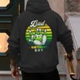 Dad Of The Birthday Boy Matching Family Bowling Birthday Men's Hoodie Back Print