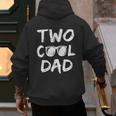 Dad Of The Birthday Boy Two Cool 2nd Bday Family Matching Men's Hoodie Back Print