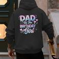 Dad Of The Birthday Girl Kpop Family Matching Party Men's Hoodie Back Print