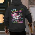 Dad Of The Birthday Girl Rolling Skate Family Matching Men's Hoodie Back Print
