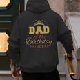 Dad Of The Birthday Princess Girls Party Small Men's Hoodie Back Print