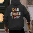 Dad Of The Birthday Twins Kids Great Daddy Of Twins Bday Men's Hoodie Back Print Dad Of The Birthday Twins Kids Great Daddy Of Twins Bday Men's Hoodie Back Print