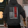 Dad Dance She Get It From Me Proud Dancer Dad USA Flag Men Men's Hoodie Back Print