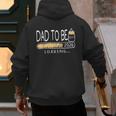 Dad Est 2026 Daddy To Be Promoted To Daddy Soon To Be Dad Men's Hoodie Back Print