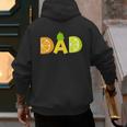 Dad Fruitarian Lover Summer Father Fruit Slice Men's Hoodie Back Print