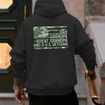 Dad Grandpa Great Grandpa Veteran Fathers Day Great Grandpa Men's Hoodie Back Print Dad Grandpa Great Grandpa Veteran Fathers Day Great Grandpa Men's Hoodie Back Print