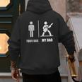 Your Dad My Dad Guitar Rock Music Player Guitarist Men's Hoodie Back Print Your Dad My Dad Guitar Rock Music Player Guitarist Men's Hoodie Back Print
