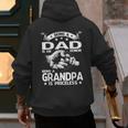 Being A Dad Is An Honor Being A Grandpa Is Priceless Men's Hoodie Back Print