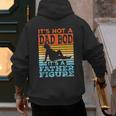 Dad Its Not A Dad BOD Its A Father Figure Graphic Men's Hoodie Back Print