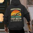 Dad Joke Farter Professional Crop Duster Men's Hoodie Back Print