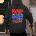 Dad And Mom Birthday Boy Spider Family Matching Men's Hoodie Back Print