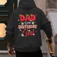Dad And Mom Birthday Girl Strawberry Berry Sweet One Two Men's Hoodie Back Print