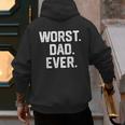 Dad Shirt – Worst Dad Ever Joke Tee Men's Hoodie Back Print