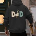 Dad Silly Goose 1st Birthday Family Matching Pocket Men's Hoodie Back Print