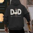 Dad Of The Silly Goose Silly Goose Birthday Matching Family Men's Hoodie Back Print