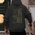 Dad And Son Duck Hunting Father And Son Matching Hunting Men's Hoodie Back Print
