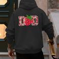 Dad Strawberry Birthday Men's Hoodie Back Print Dad Strawberry Birthday Men's Hoodie Back Print