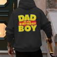 Dad Of The Toy Birthday Boy Story Theme B-Day Men's Hoodie Back Print