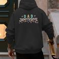 Dad Truck Dad Monster Truck Are My Jam Truck Lovers Men's Hoodie Back Print