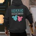 Dad Of Twins Family Daddy Fathers Day Future Parents Men's Hoodie Back Print Dad Of Twins Family Daddy Fathers Day Future Parents Men's Hoodie Back Print