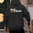 Dad-Vibes Forever Father Retro Vintage Men's Hoodie Back Print