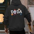 Dada Of The Birthday Boy Space Astronaut 1st Birthday Family Men's Hoodie Back Print Dada Of The Birthday Boy Space Astronaut 1st Birthday Family Men's Hoodie Back Print
