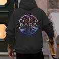 Dada Space Astronaut Rocket Birthday Party Men's Hoodie Back Print