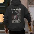 Daddd Gun Dads Against Daughters Dating Democrats On Back Men's Hoodie Back Print