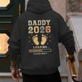Daddy 2026 Loading Baby Announcement Expecting Dad To Be Men's Hoodie Back Print