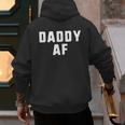 Daddy AF As Fuck Christmas T-Shirt Men's Hoodie Back Print