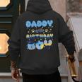 Daddy Of The Bday Boy Blue Dog Theme Party Family Matching Men's Hoodie Back Print