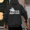 Daddy Bear 3 Cubs Shirt Daddy Bear 3 Kids Tshirt Dad 3 Kids Men's Hoodie Back Print