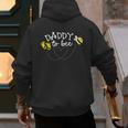 Daddy To Bee Pregnancy Announcement Baby Shower Men's Hoodie Back Print