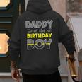 Daddy Of The Birthday Boy Bat Family Party Theme Boys Men's Hoodie Back Print