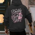 Daddy Of The Birthday Girl Doll Birthday Kid Family Matching Men's Hoodie Back Print
