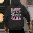 Daddy Of The Birthday Girl Family Pink Coquette Bow Men's Hoodie Back Print