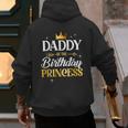 Daddy Of The Birthday Princess Girl Party Matching Family Men's Hoodie Back Print Daddy Of The Birthday Princess Girl Party Matching Family Men's Hoodie Back Print