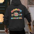 Daddy Mommy Of The Birthday Girl Melon Family Matching Men's Hoodie Back Print