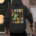 Daddy Of The One-A-Saurus 1St Birthday Boy Dinosaur Men's Hoodie Back Print