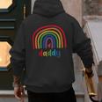 Daddy Rainbow For Women Men Family Matching Birthday Men's Hoodie Back Print