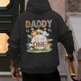 Daddy Of The Wild One 1St Birthday Kids Safari Jungle Men's Hoodie Back Print Daddy Of The Wild One 1St Birthday Kids Safari Jungle Men's Hoodie Back Print