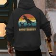 Daddysaurus DadRex Dinosaur Men Men's Hoodie Back Print