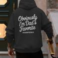 Dads Favorite Son Daughter I'm Dad's Favorite Men's Hoodie Back Print Dads Favorite Son Daughter I'm Dad's Favorite Men's Hoodie Back Print