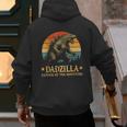 Dadzilla-Father Of The Monsters Dad Father's Day Men's Hoodie Back Print