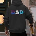 Disney Frozen Elsa Anna Olaf Dad Father's Day Birthday Men's Hoodie Back Print