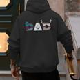 Disney Frozen Olaf Sven Kristoff Father’s Day Birthday Dad Men's Hoodie Back Print