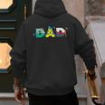 Disney The Little Mermaid Ariel Father’s Day Birthday Dad Men's Hoodie Back Print