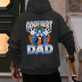 Disney Mickey And Friends Father's Day Goofiest Dad Vintage Men's Hoodie Back Print